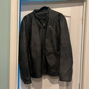 Genuine leather jacket 2XL